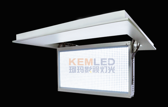 【KEMLED】正方形電動翻轉(zhuǎn)LED會議室燈CM-LED1620圖