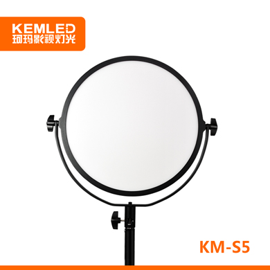 KEMA珂瑪 KM-S5超薄便攜式可調(diào)色溫LED平板燈，功率50W，外拍神器